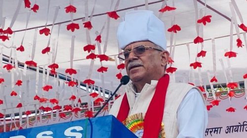 नवलपुरलाई थारु समुदायका लागि विषेश र संरक्षित क्षेत्र बनाउनु पर्छ : प्रचण्ड