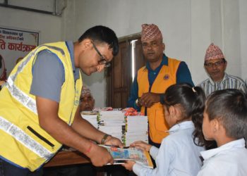भाग्योदयका संस्थापक प्रअ अधिकारीको ३०औँ स्मृति दिवसमा शैक्षिक सामग्री वितरण