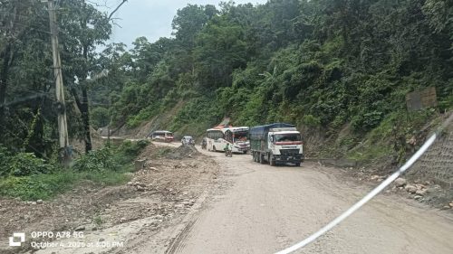दाउन्नेमा सडक एकतर्फी सन्चालनमा