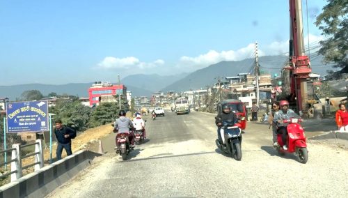 नारायणघाट बुटवल सडक रातिको समय दुई दिन बन्द हुने
