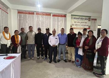 लाङघाली एकता समाजको नवौ वार्षिक साधारण सभा तथा पांचौ अधिबेशन सम्पन्न