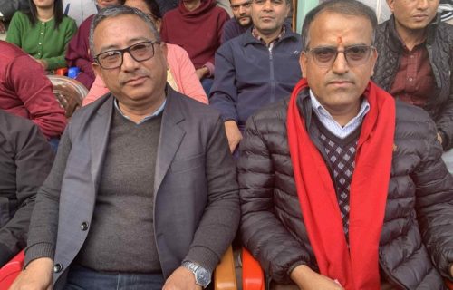 कांग्रेसमै फर्किए सुवेदी र श्रेष्ठ सहितका नेताहरु