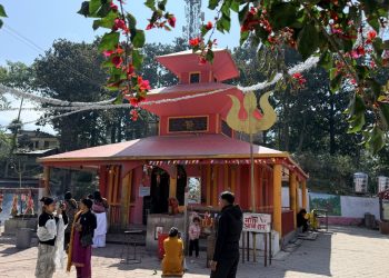 धार्मिक पर्यटनको केन्द्र बन्दै नवलपुरको दाउन्ने देवी मन्दिर