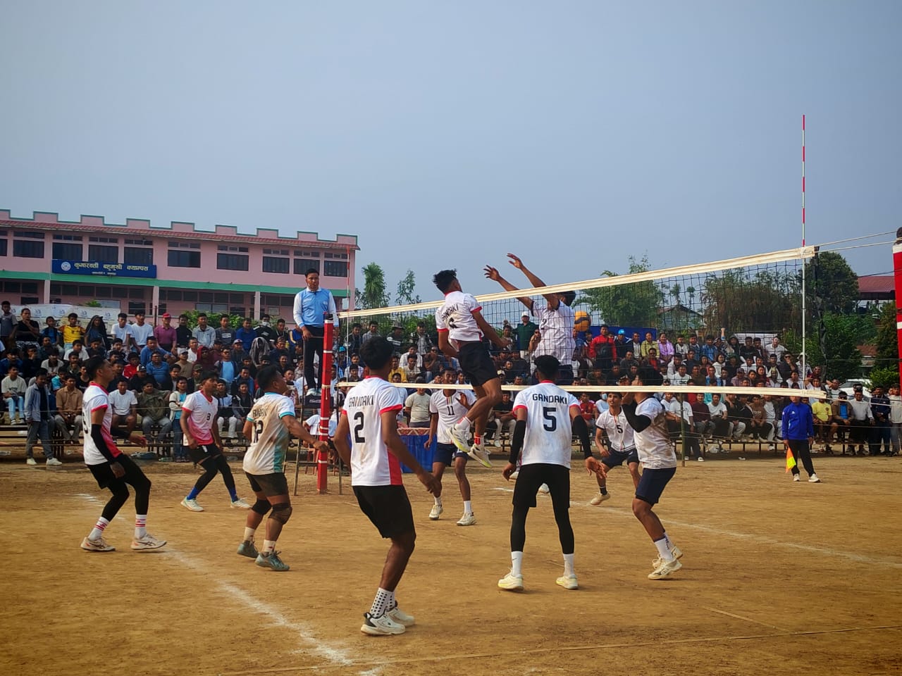 जि एम कप भलिबल : शनिबारको खेलमा पुलिस,आर्मी र गण्डकी विजयी