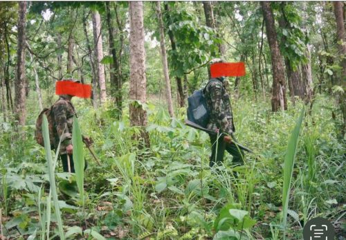 सेनाको पोशाक लगाएर निकुञ्ज पसेका तस्कर “स्पाइ क्यामेरा”को सहयोगमा पक्राउ