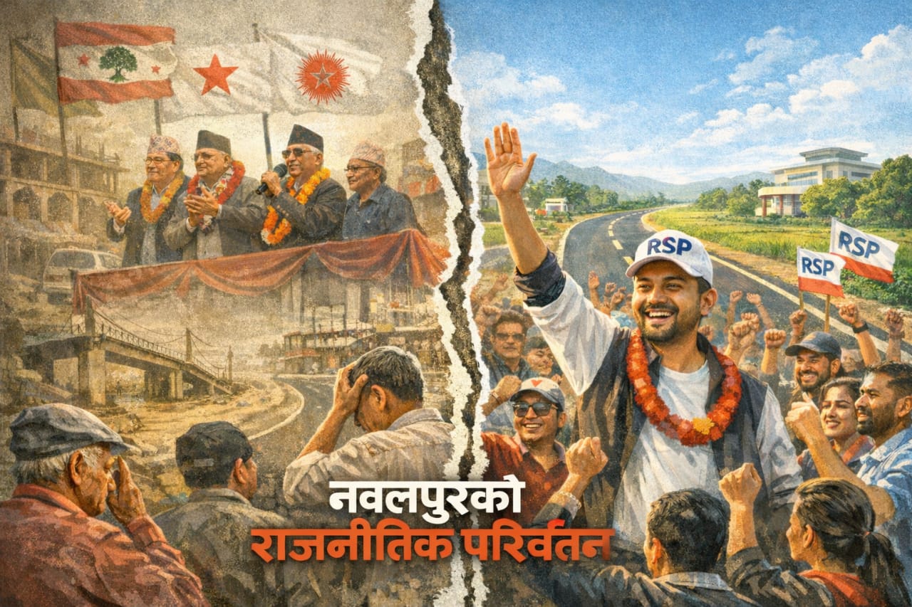नवलपुरका दुवै निर्वाचन क्षेत्रमा रास्वपाको बहुमत: किन कमजोर भए पुराना दल ?