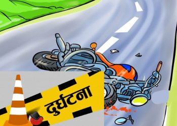 नवलपुरकाे देवचुलीमा दुई मोटरसाइकल ठोक्किँदा नेपाली सेनाका सिपाहीको मृत्यु