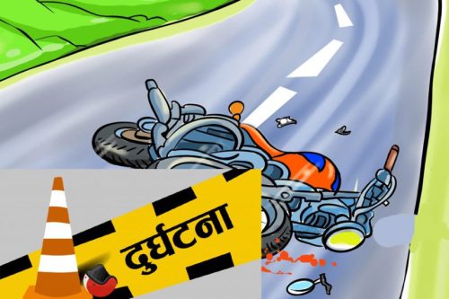 नवलपुरकाे देवचुलीमा दुई मोटरसाइकल ठोक्किँदा नेपाली सेनाका सिपाहीको मृत्यु