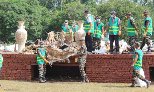 वन्यजन्तुका आखेटोपहार नौ वर्ष देखि व्यवस्थापन नहुँदा निकुञ्जलाई समस्या