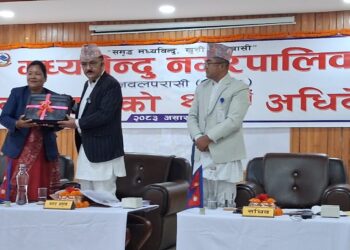 मध्यविन्दुले ल्यायो १ अर्ब ३ करोड १६ लाख ७१ हजारको बजेट